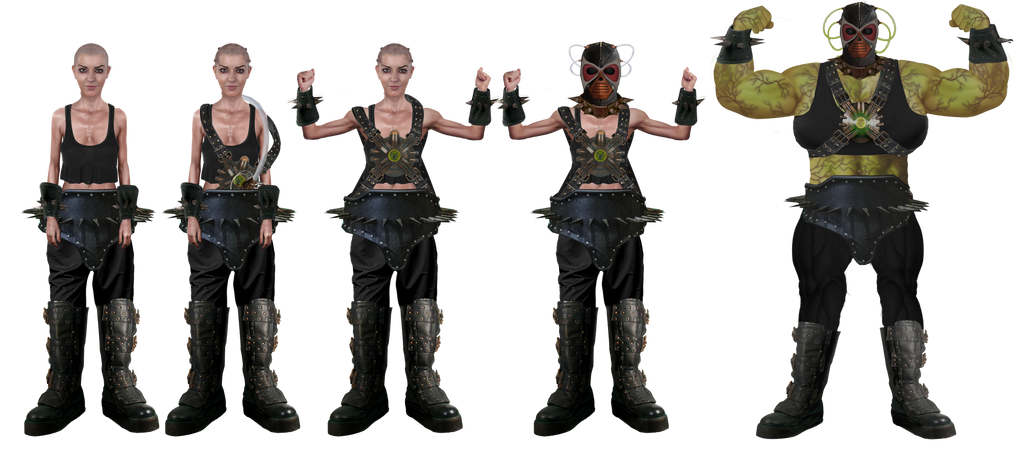 She Bane Deviantart Female Bane Transformation Antonia Diaz by FBane321 on DeviantArt