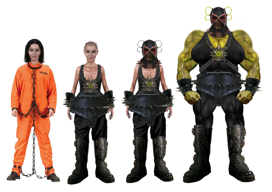 Antonia Delia to Bane - Evolution by FBane321 on DeviantArt
