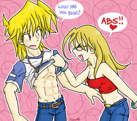 'Joey's abs not included