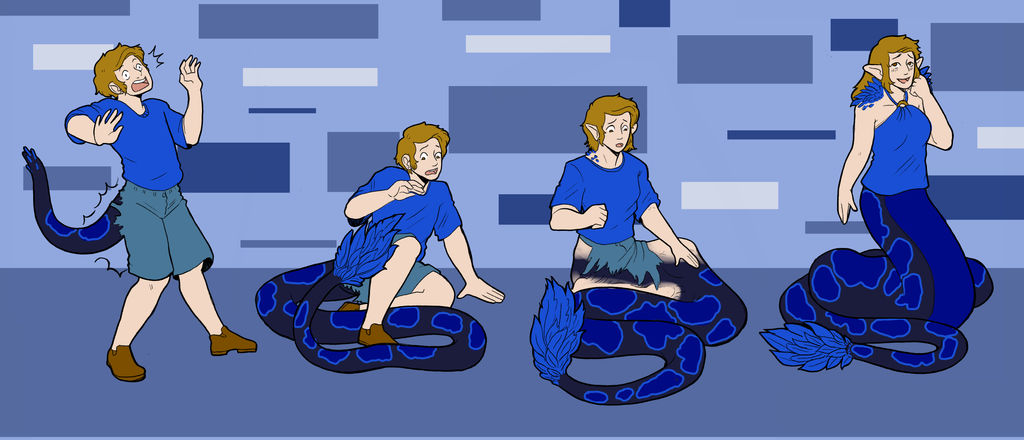 Naga TF/TG for Frost by wingsgirl on DeviantArt