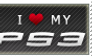 I Love My PS3 Stamp