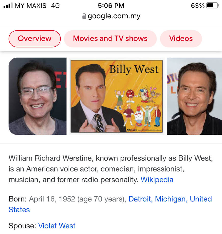 Happy 70th birthday Billy West! by hueylengyong15 on DeviantArt