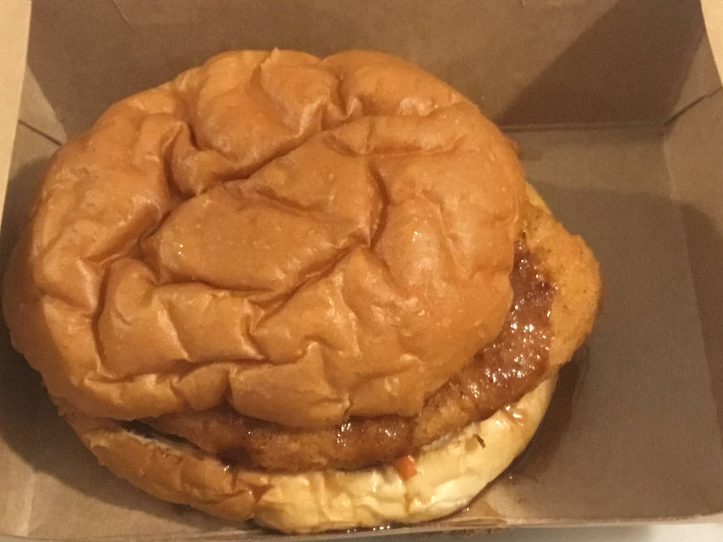 Korean BBQ chicken burger by hueylengyong15 on DeviantArt