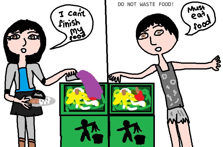 Do Not Waste Food! by hueylengyong15 on DeviantArt