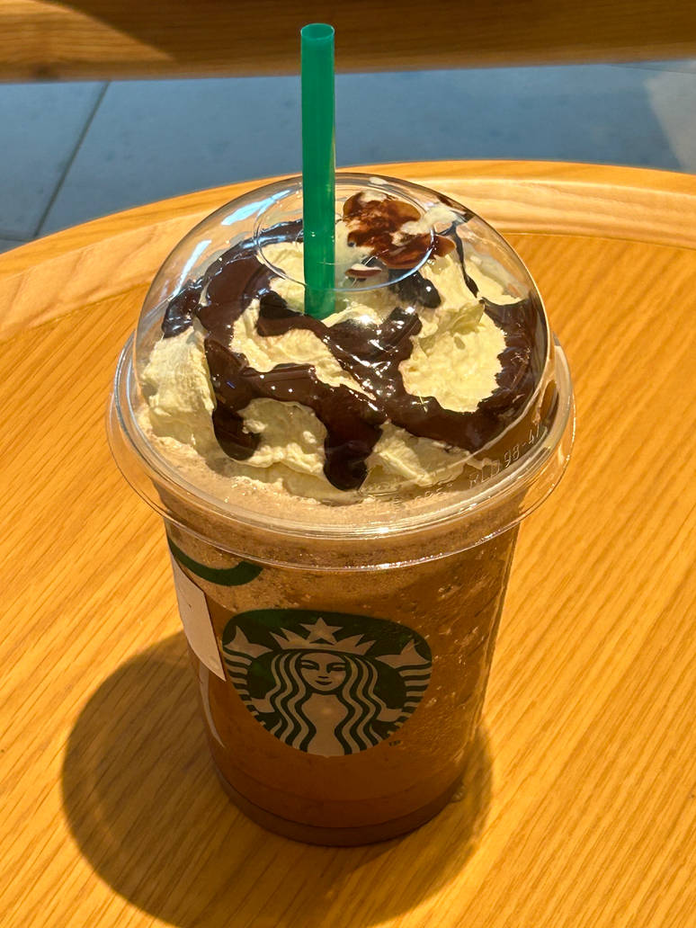 Java Chip Frappuccino drink by hueylengyong15 on DeviantArt