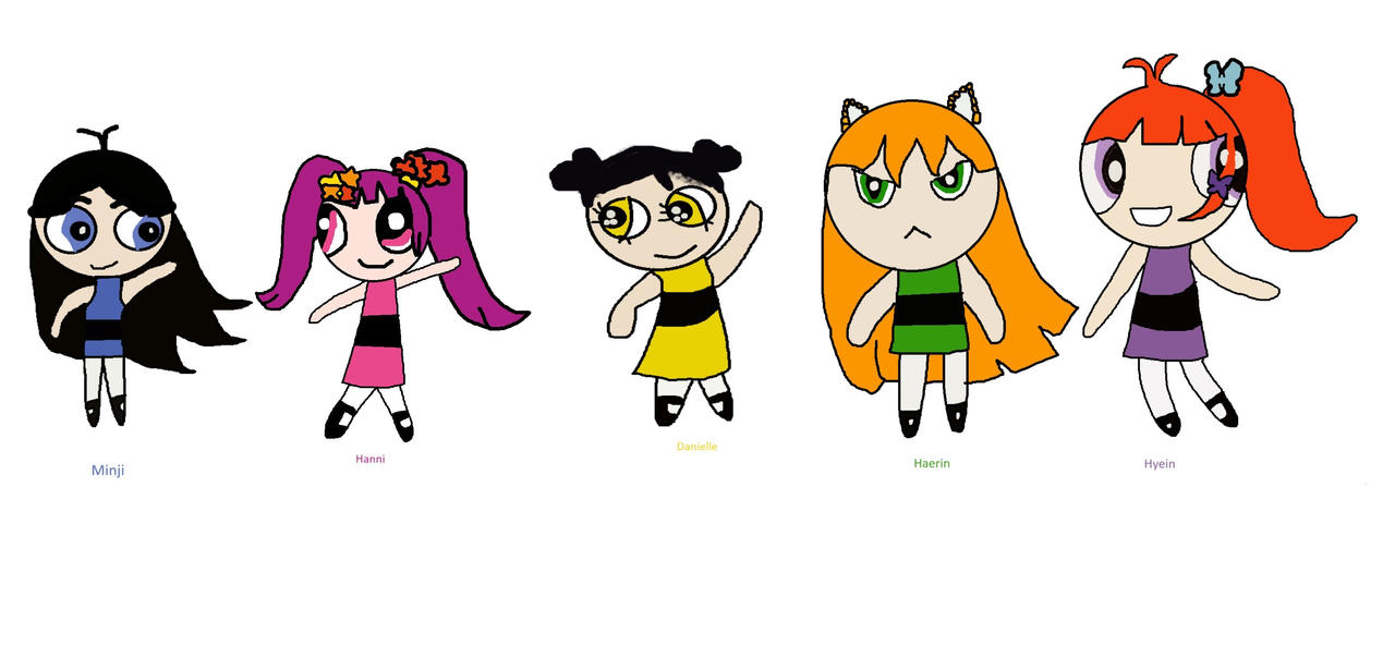 Powerpuff Poop New Jeans as Powerpuff Girls by hueylengyong15 on DeviantArt