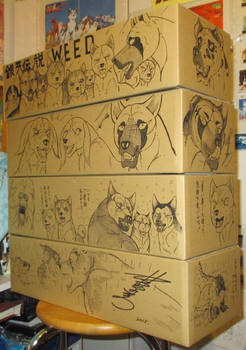 GDW cardboard boxes illustrated by Takahashi