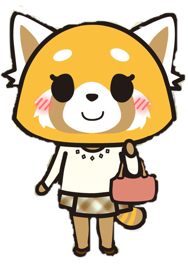 Makeup Retsuko Retsuko from Aggretsuko Png 2 by DavidsDinos on DeviantArt