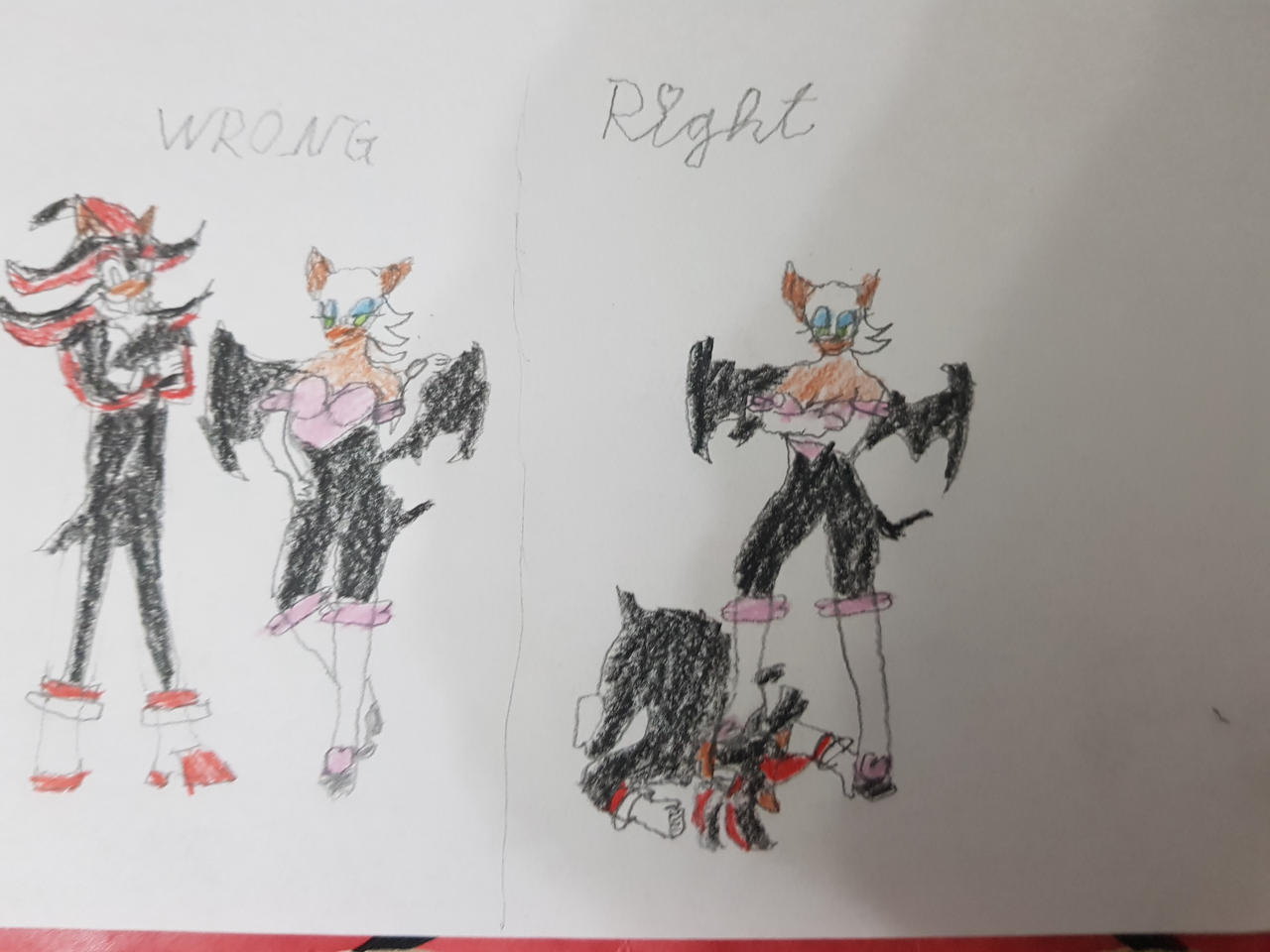 Rouge and Shadow meme by Salbei19 on DeviantArt