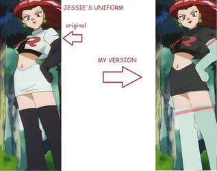 Jessie's uniform
