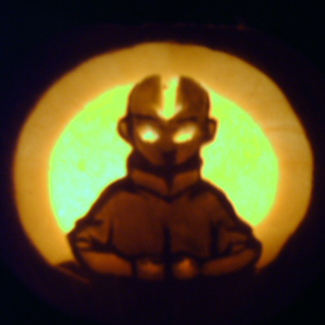 Avatar the Last Aang Pumpkin