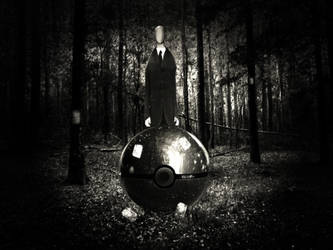 The Pokeball of Slenderman by wazzy88