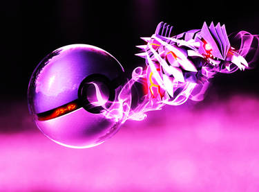 The Pokeball of Ghost Groudon