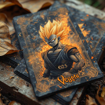 W88 Trading Cards - Vegeta - no25