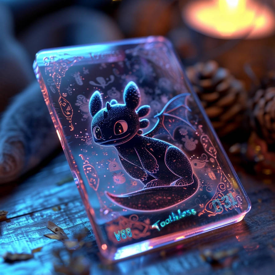 W88 Trading Cards - Toothless - no31 by wazzy88 on DeviantArt