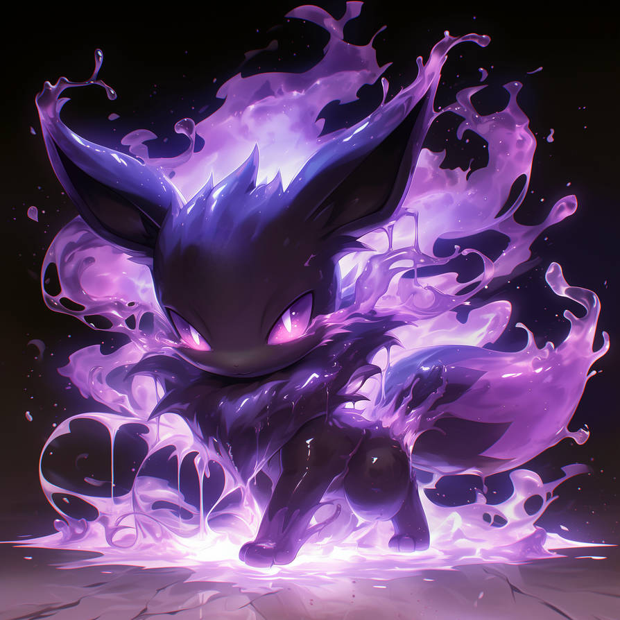 Ghost Type Eevee Adoptable by wazzy88 on DeviantArt