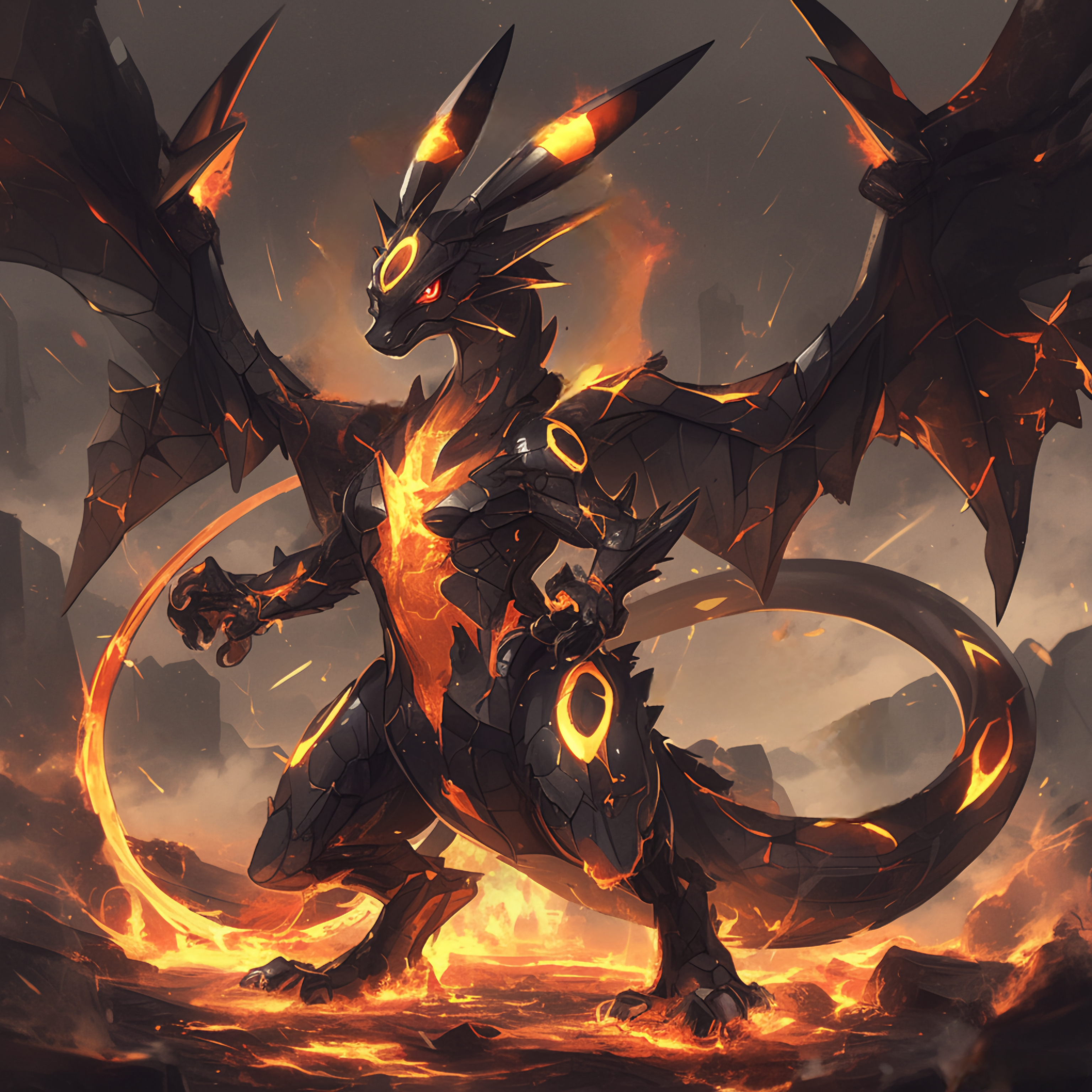 charizard by artisticramen2020 on deviantart Images... Pokemon Fusione Deviantart Charizard