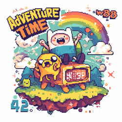 W88 Trading Stamps #42 - Adventure Time 