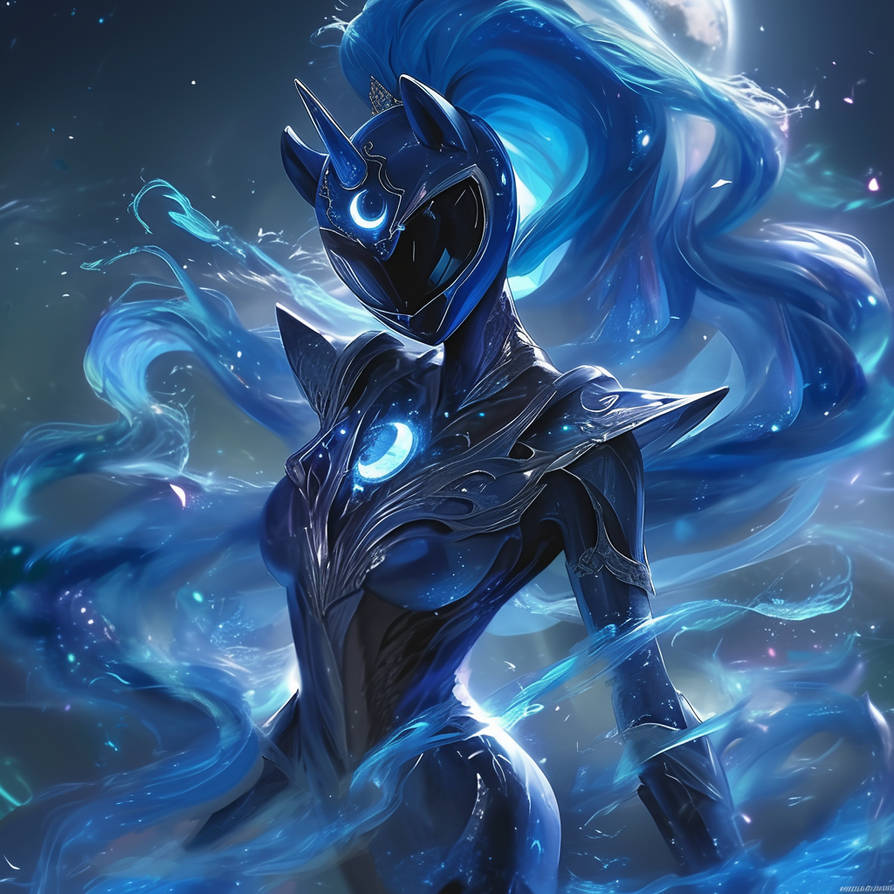 Power Rangers - Princess Luna by wazzy88 on DeviantArt