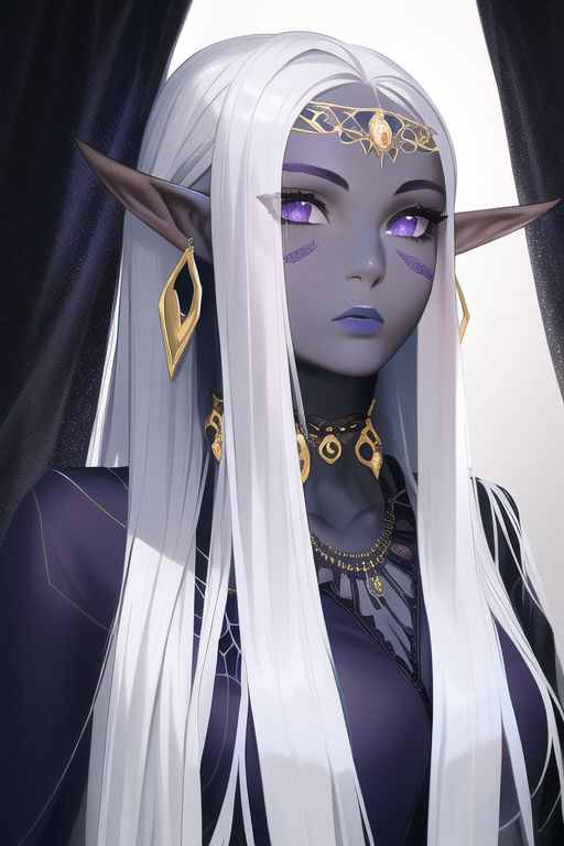 Elfe Fandom Proud Dark elf female by Schaelyn on DeviantArt