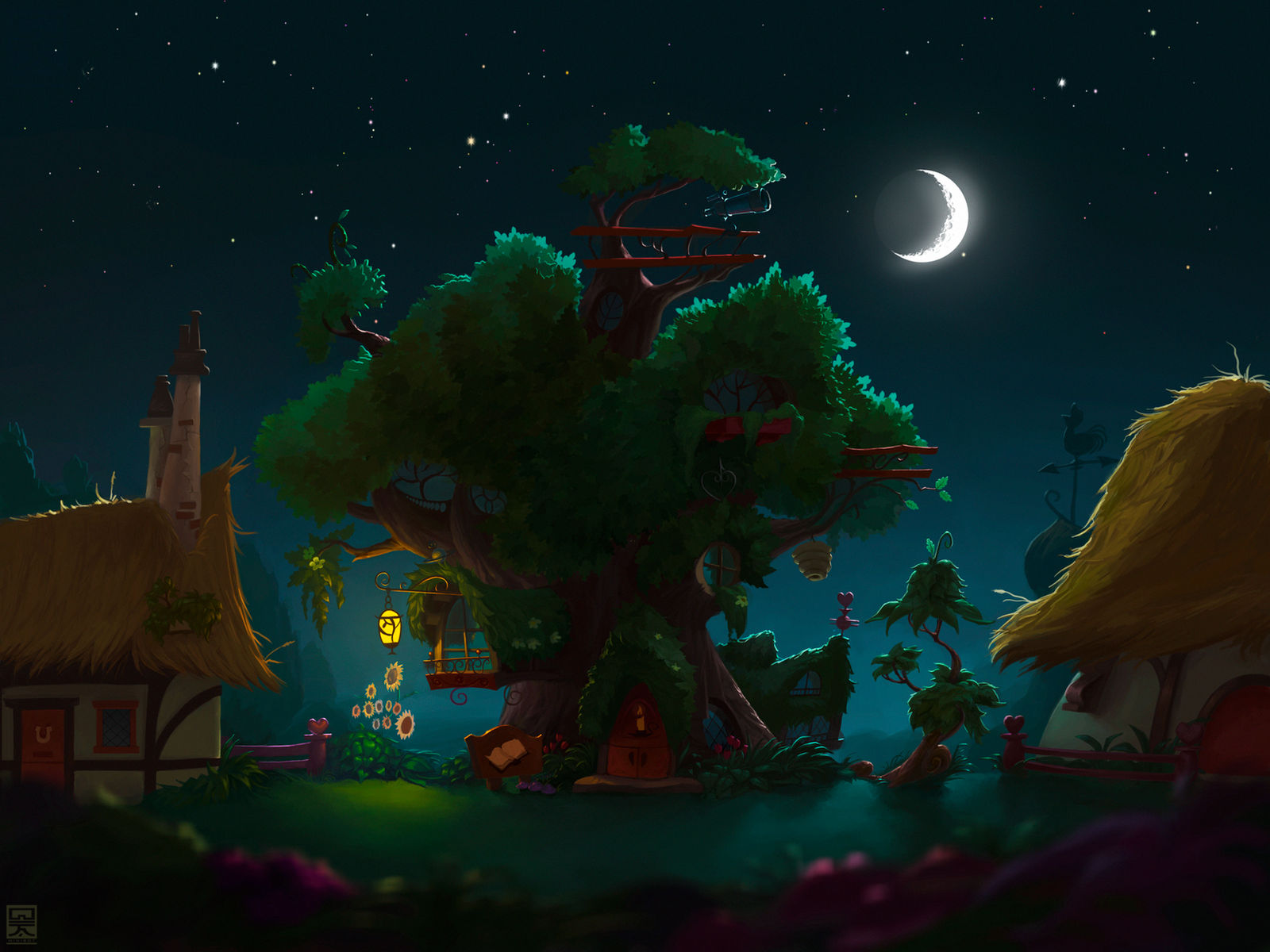 Oak Library Mlp Minecraft Golden Oaks Library by Minibot-1 on DeviantArt