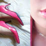 Lip2Heel action Pink Fever.