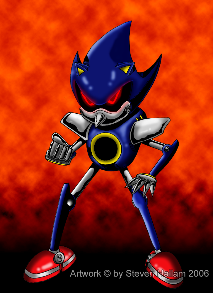 Metal Sonic by Fentonxd on deviantART