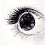 Your eyes hold the window to the universe.