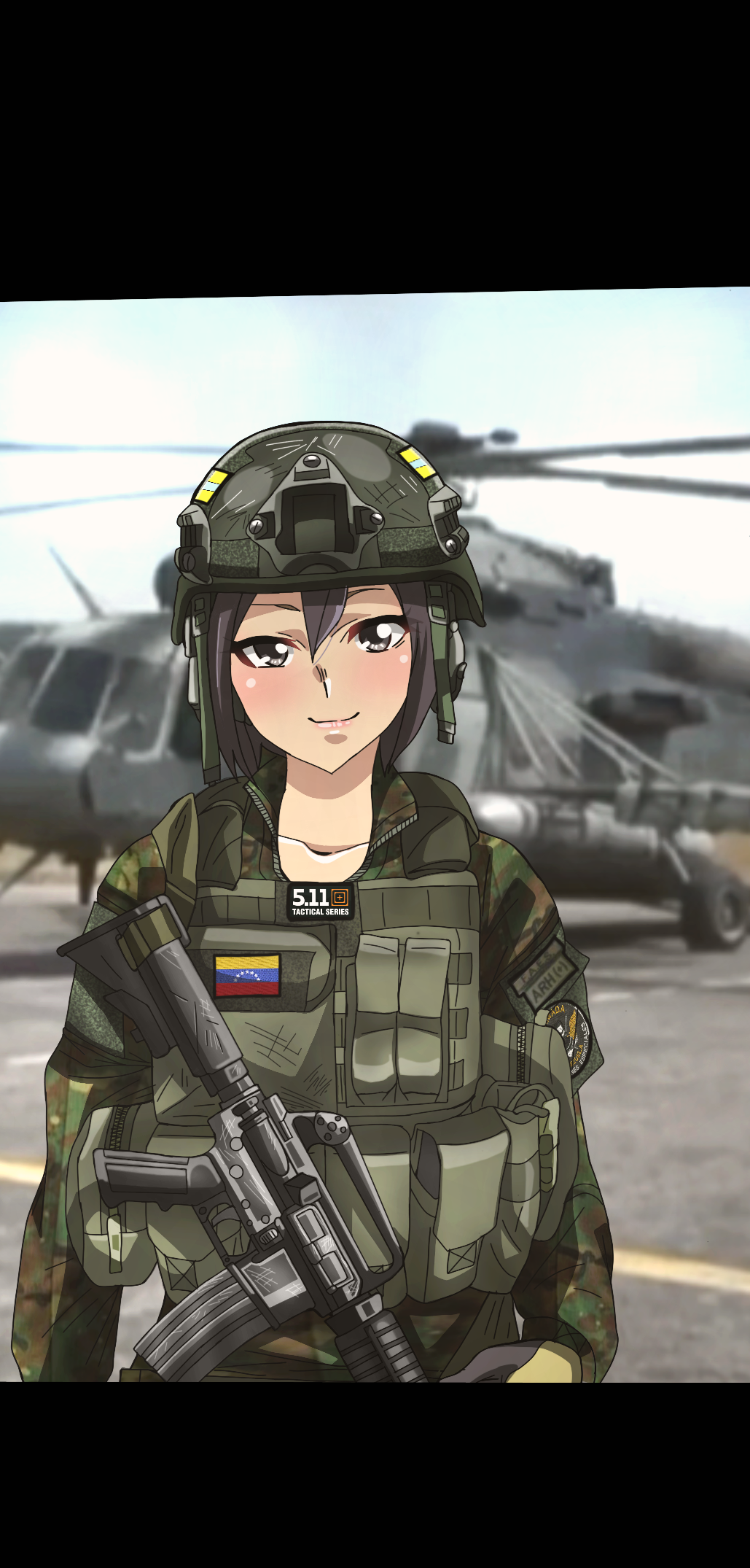 Anime Navy Comando Operator by GabrielCoraspe29 on DeviantArt
