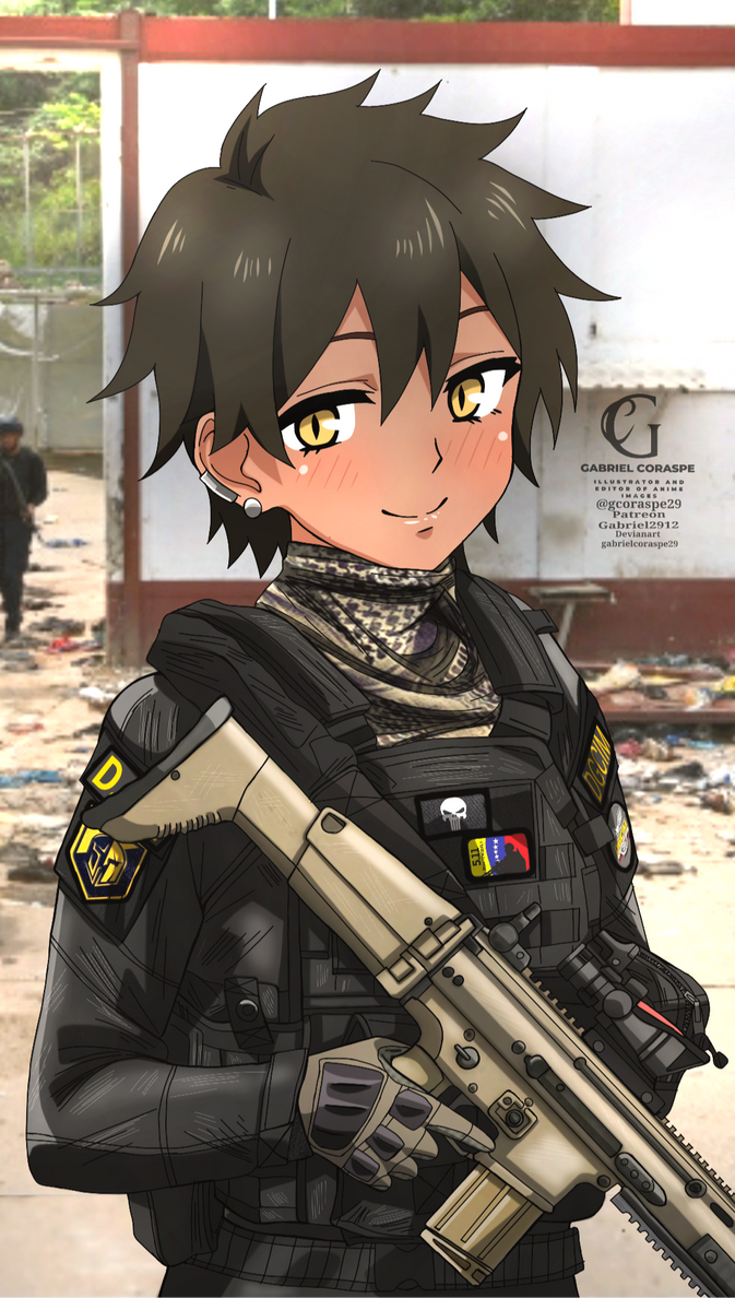 Dae Deviantart Kurube Natsumi as a DAE-Spartan/DGCIM operator by GabrielCoraspe29 on ...