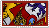 Spanish Flag Stamp by lunargale