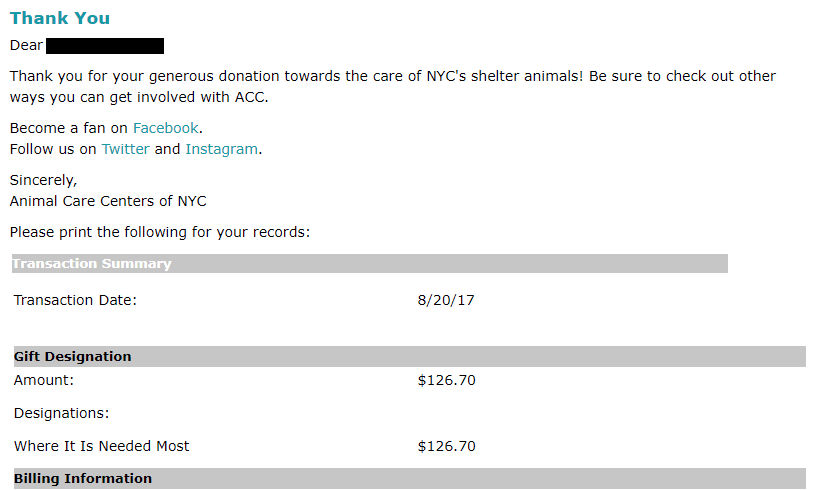 Donation Nyc by floramisa Donation Nyc by floramisa