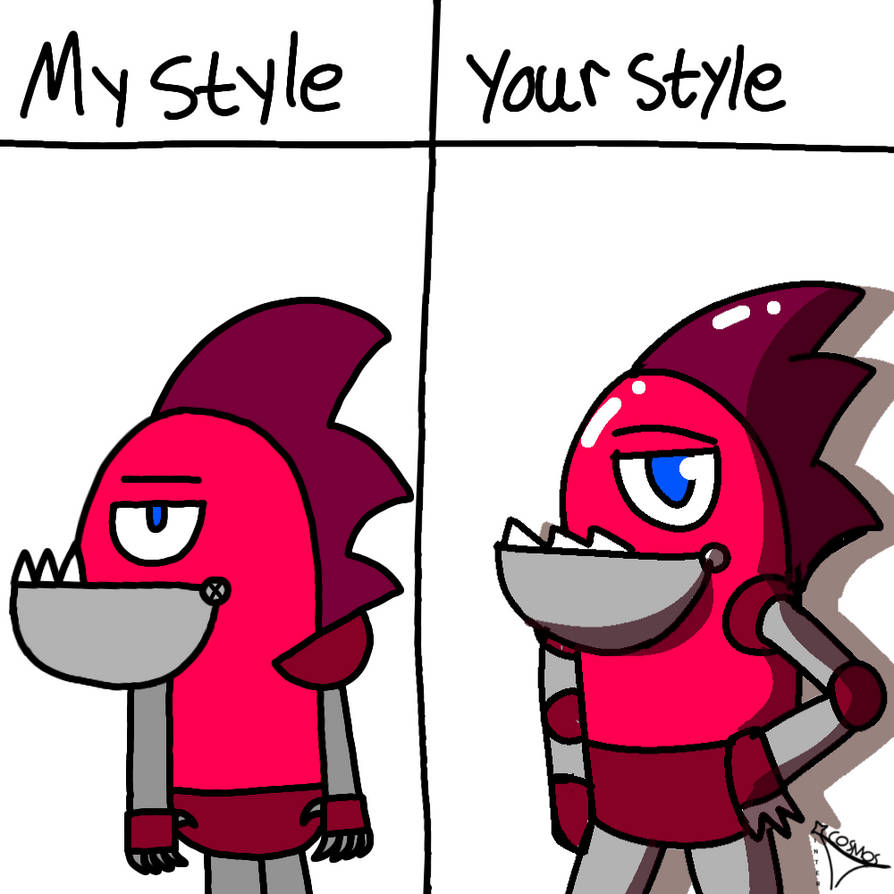 IC 384th:Draw in your style: Chompy man by Comsy-5 on DeviantArt
