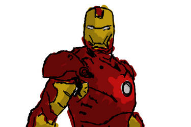 Iron Man: Super Speedy Speed Paint (Coloured)