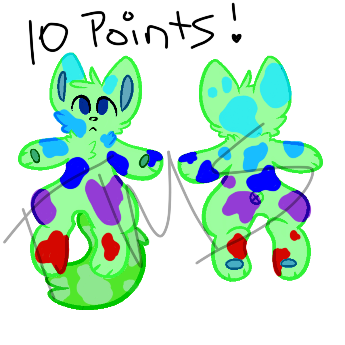 mini f2u cat base by SinisterStephanie on DeviantArt