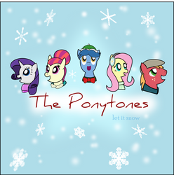MLP: The Ponytones: Let It Snow Album Cover by PacificGreen