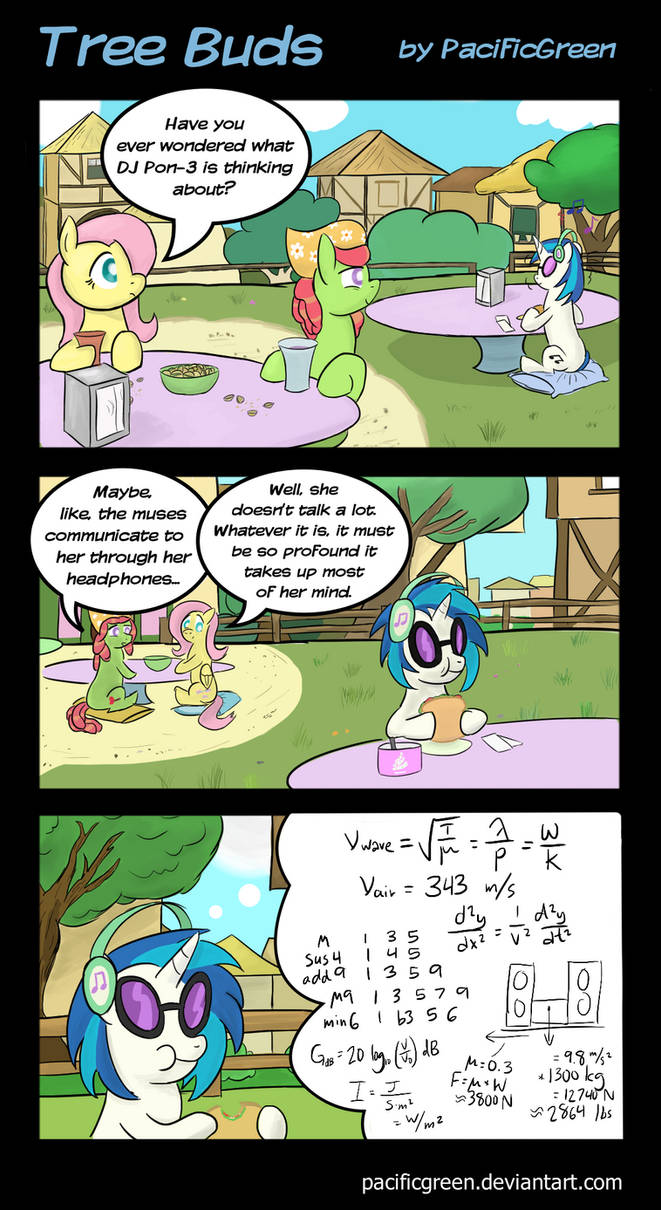Tree Buds: 14: Wub Thinking by PacificGreen on DeviantArt