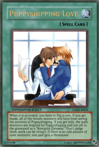 Puppyshipping Love Card