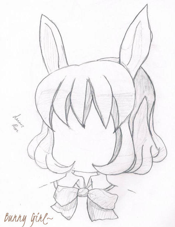 Faceless Bunny Girl by Lunarrose123 on DeviantArt
