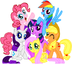 MLP: All The Ponies. ''Fan Art'' by MrDerptski on DeviantArt