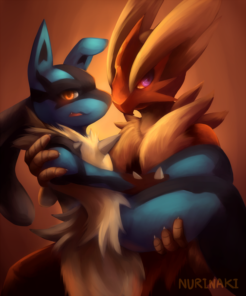 Well, I ship Lucario and Blaziken now. 