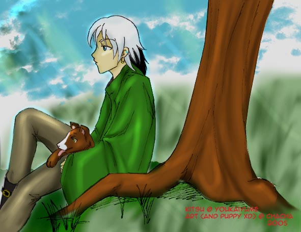 Kitsu fanart by wastedsacrifice