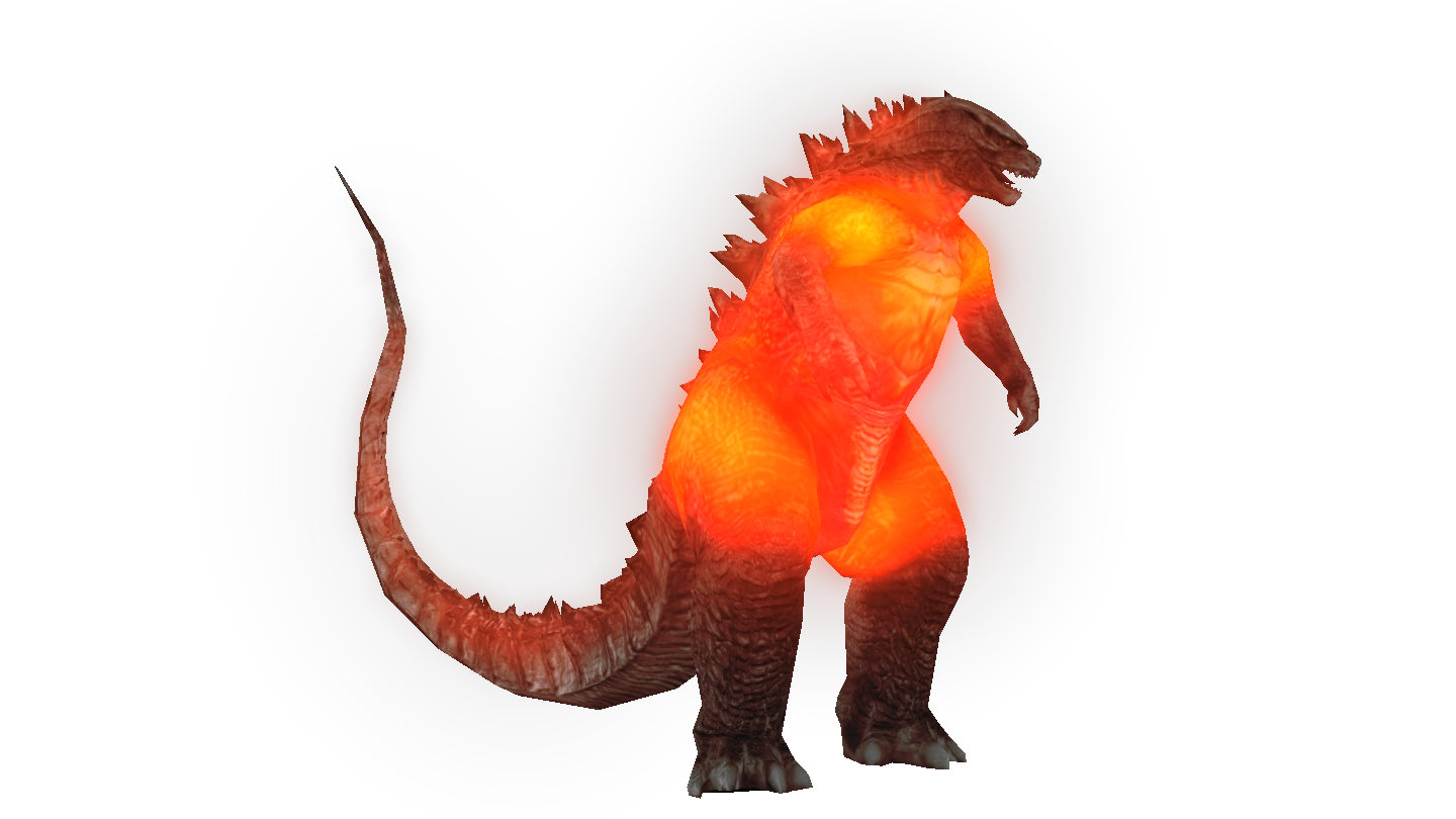 Burning Godzilla 2014 Render