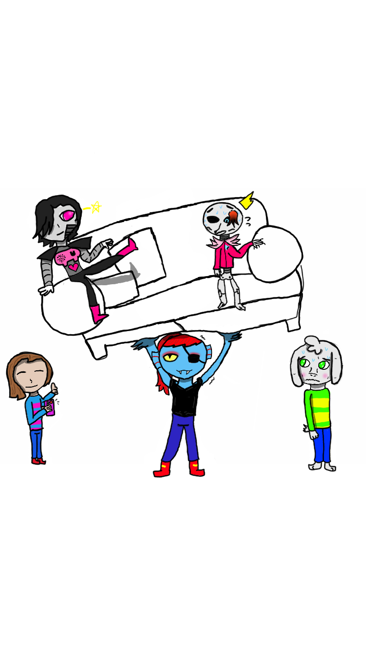Draw the squad (undertale) by maddyfairyqueen on DeviantArt