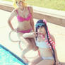 Swimsuit Panty and Stocking 2