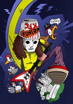 Buckethead Marvel Explore the Best Buckethead Art | DeviantArt