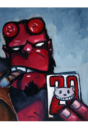 Comic Con submission Hellboy's 20th