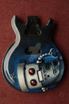Robot Invasion Guitar (front) by JaimeMArtist