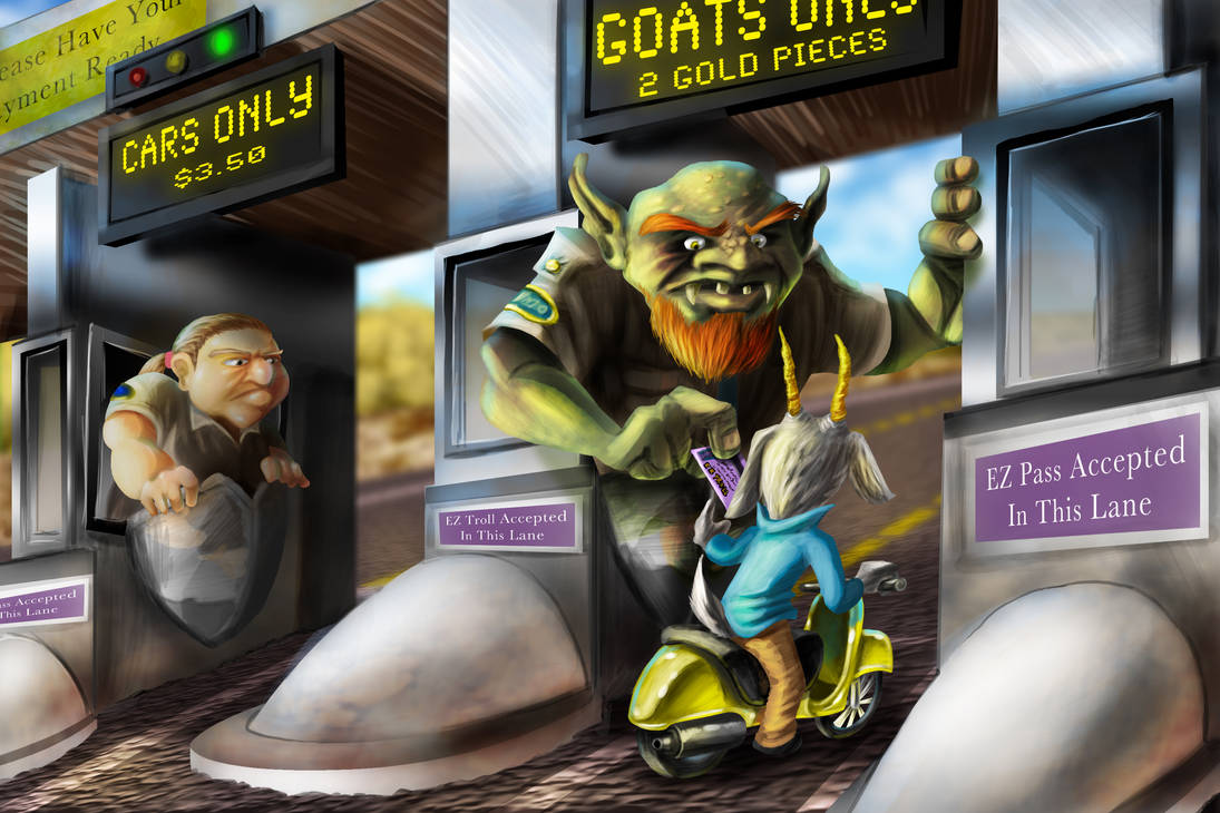 Troll Booth Troll Booth Worker by GobletSlayers on DeviantArt