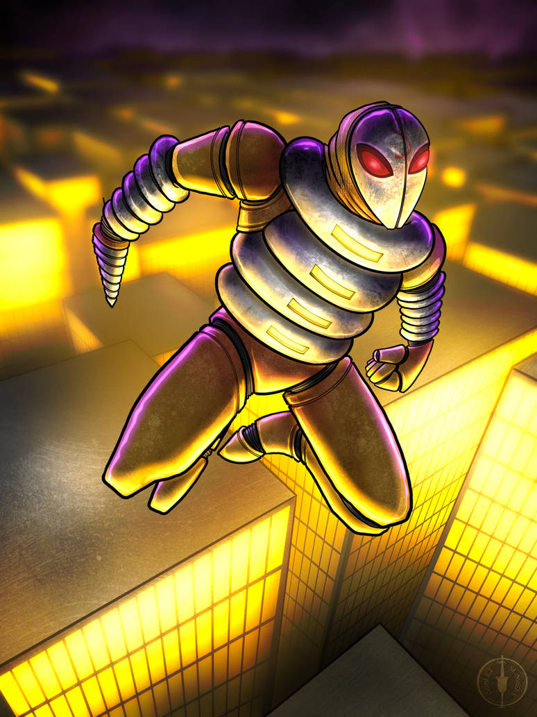 MUSCLE 045 - Springman by GobletSlayers on DeviantArt